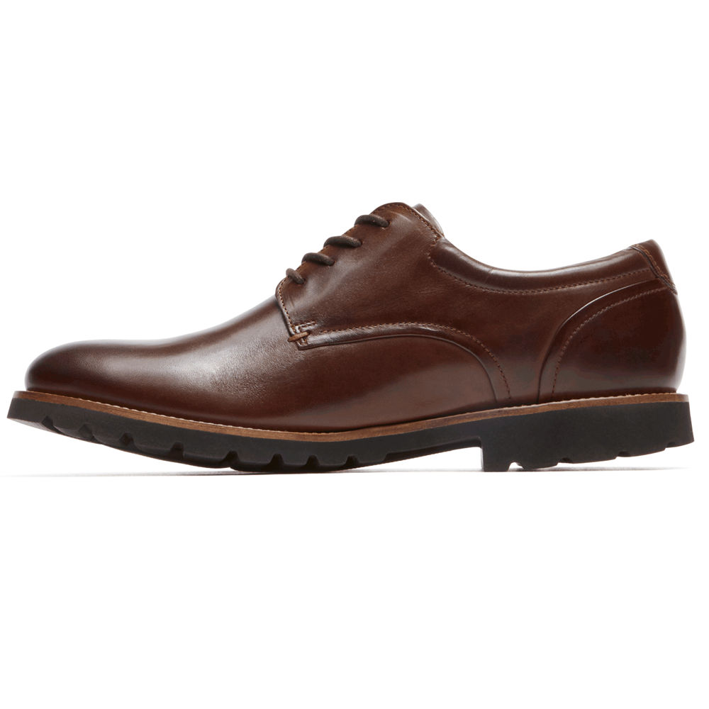 Rockport Oxfords For Mens Brown - Sharp & Ready Colben - CD1780425